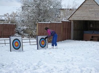  Arco e flecha de inverno 